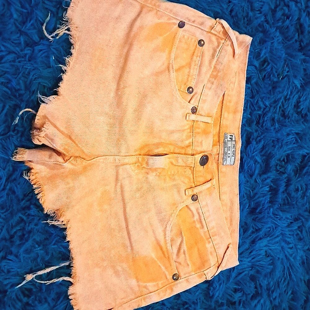 Free People Denim Shorts